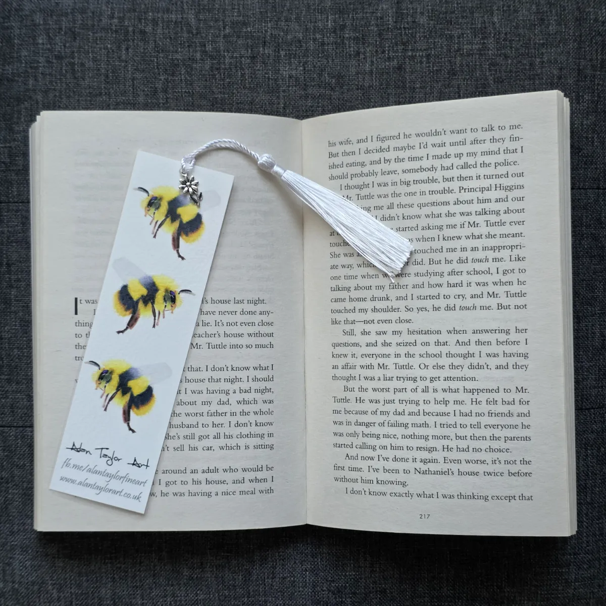 Bumblebee Bookmark