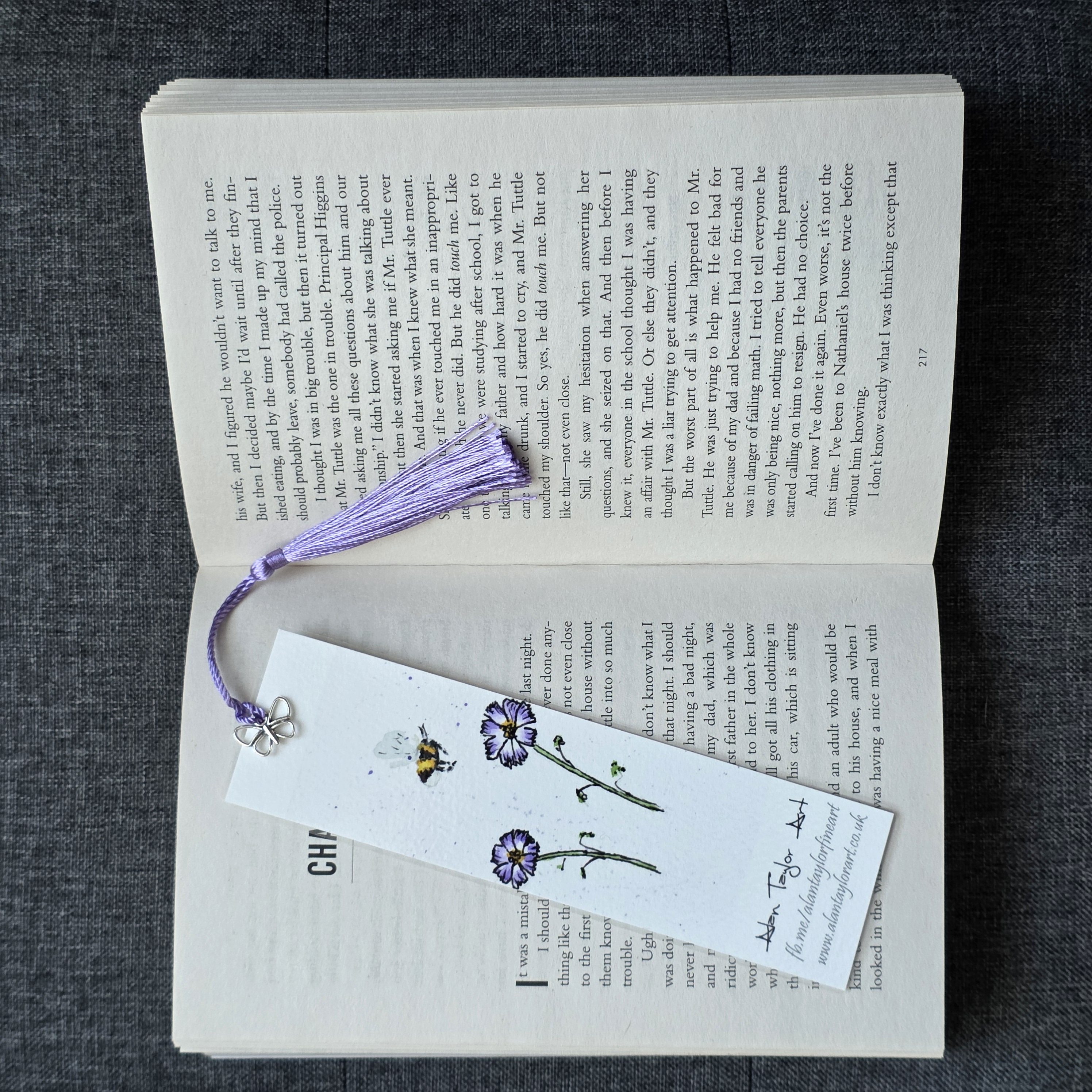 Busy Bee Bookmark