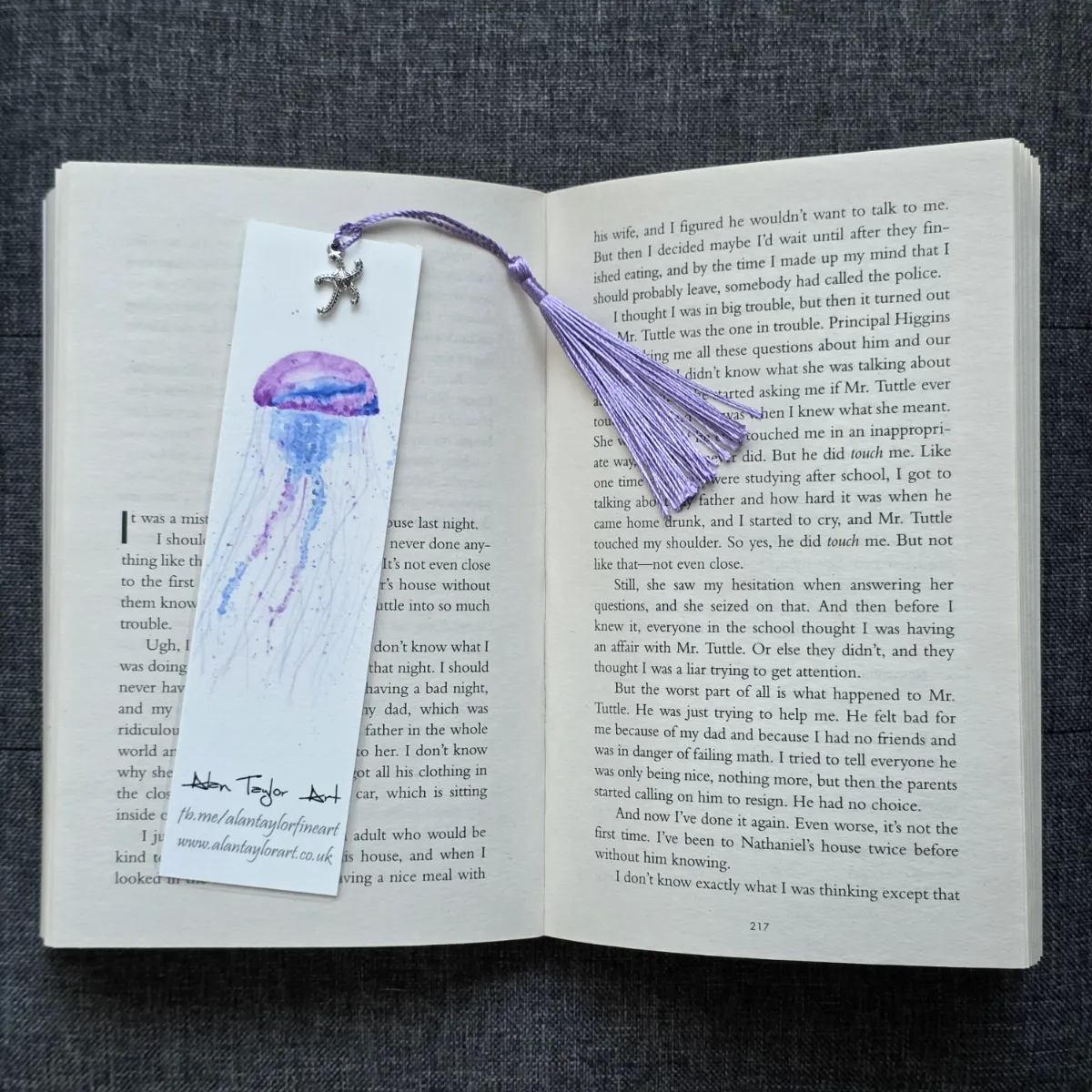 Jellyfish Bookmark