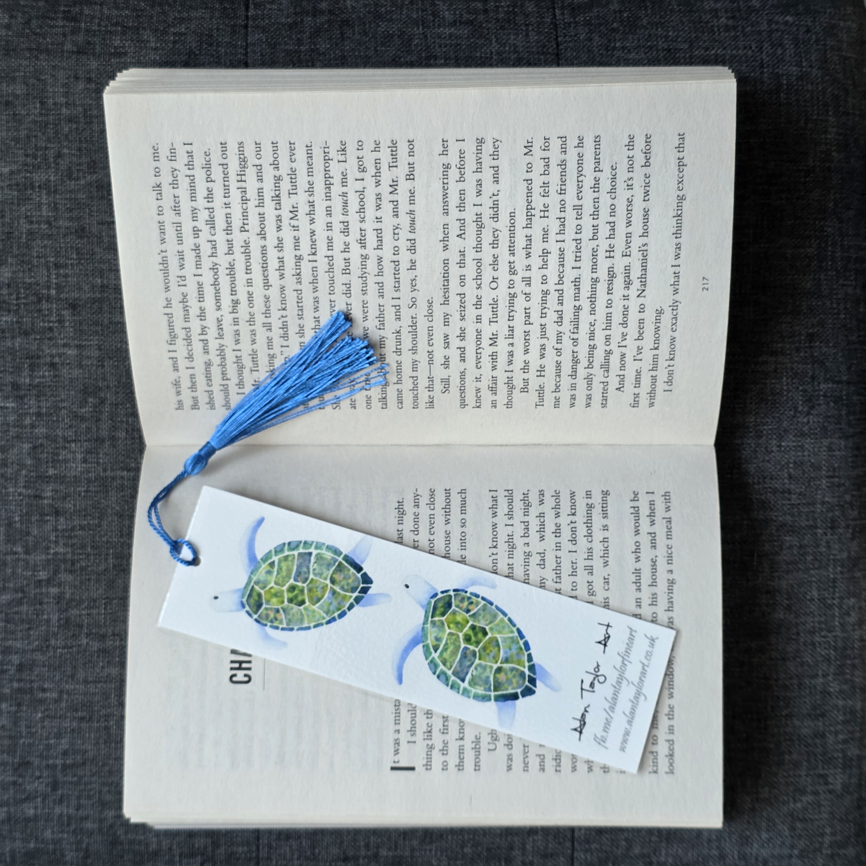 Sea Turtle  Bookmark