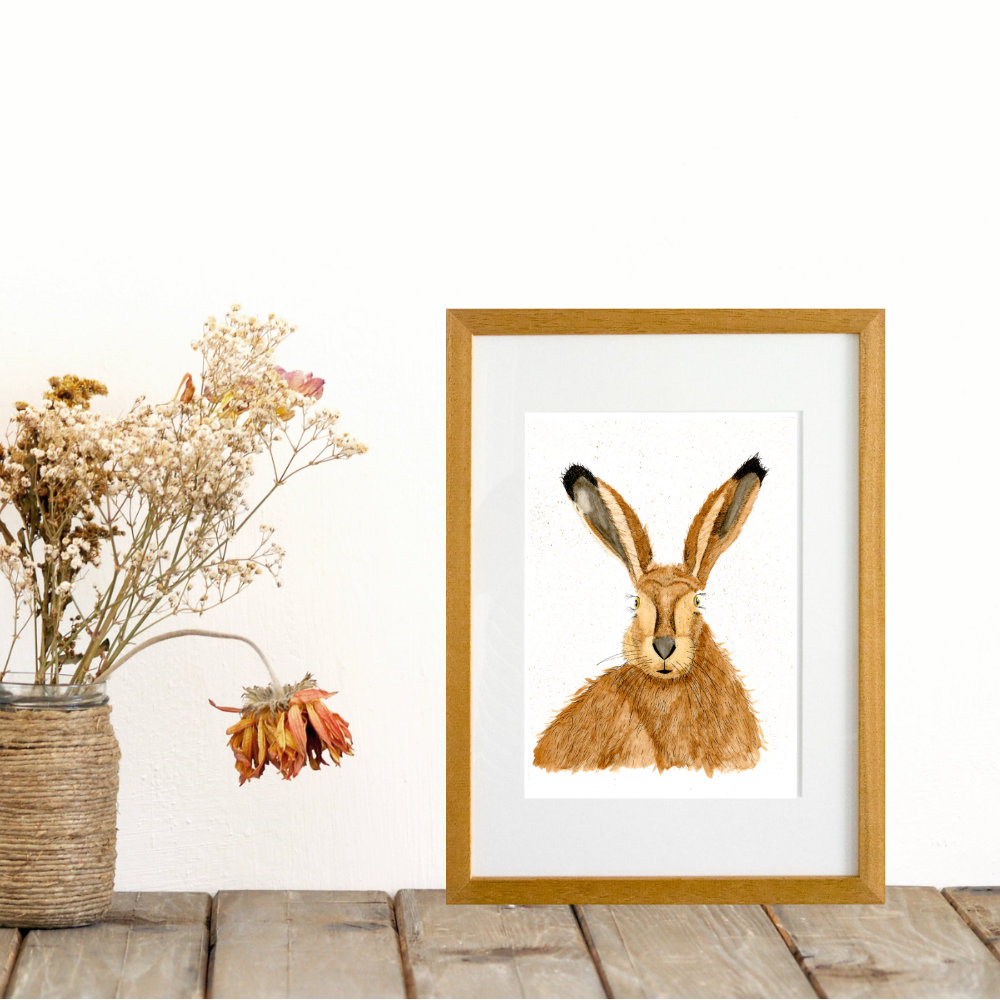 Hare Print