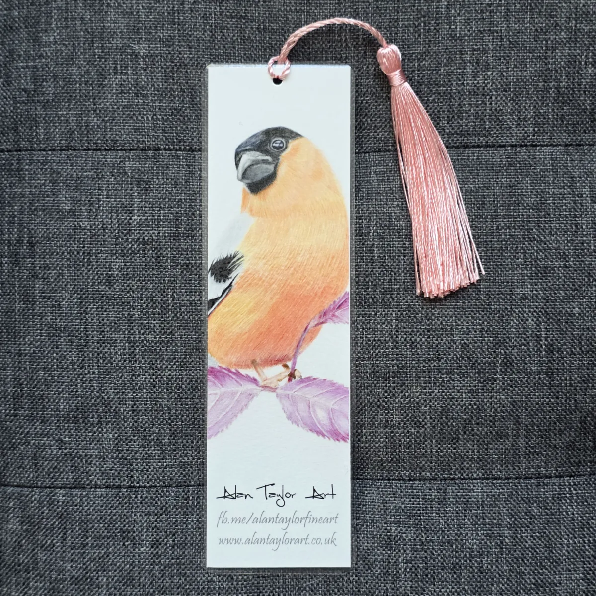 Bullfinch Art Bookmark