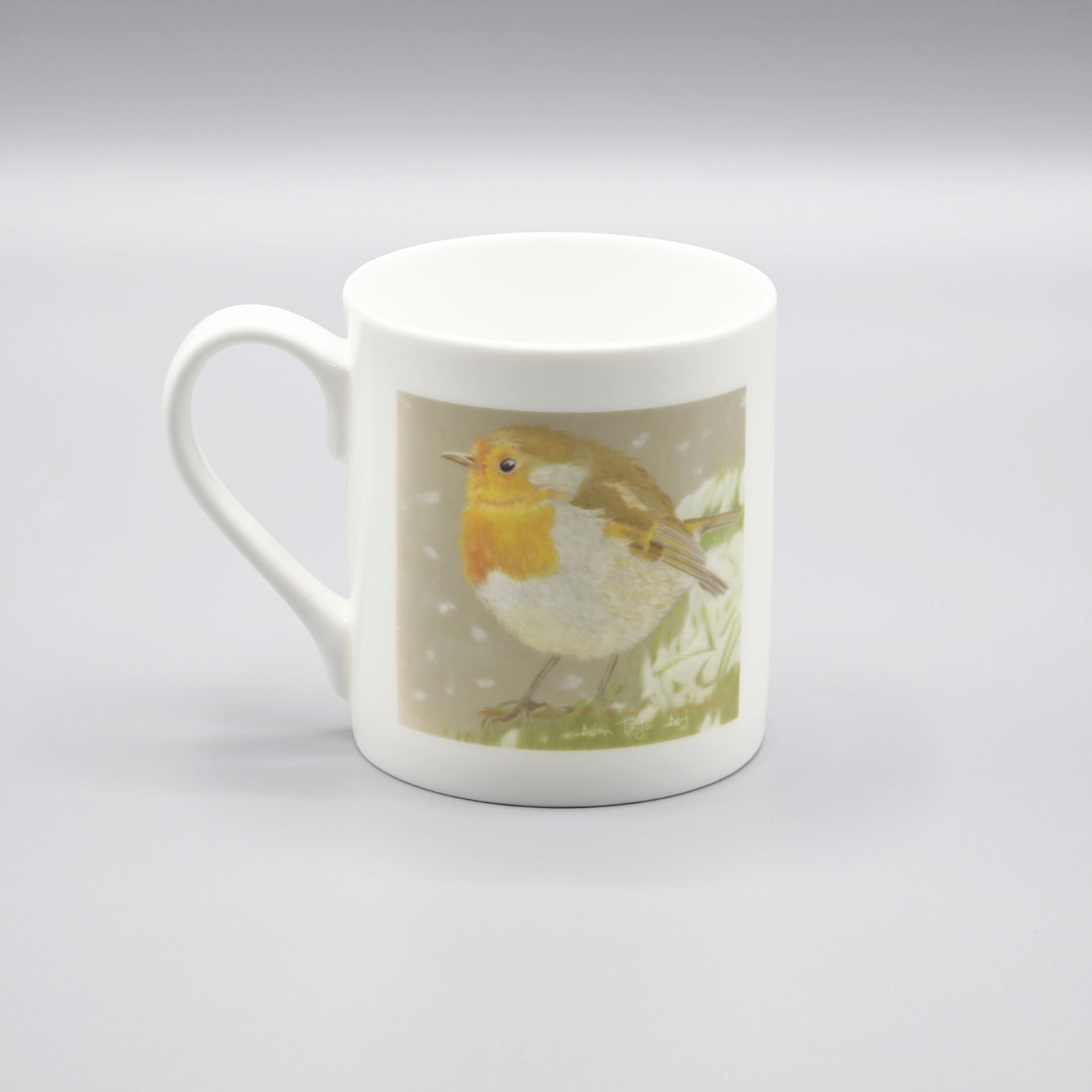Robin Mug and Coaster Set