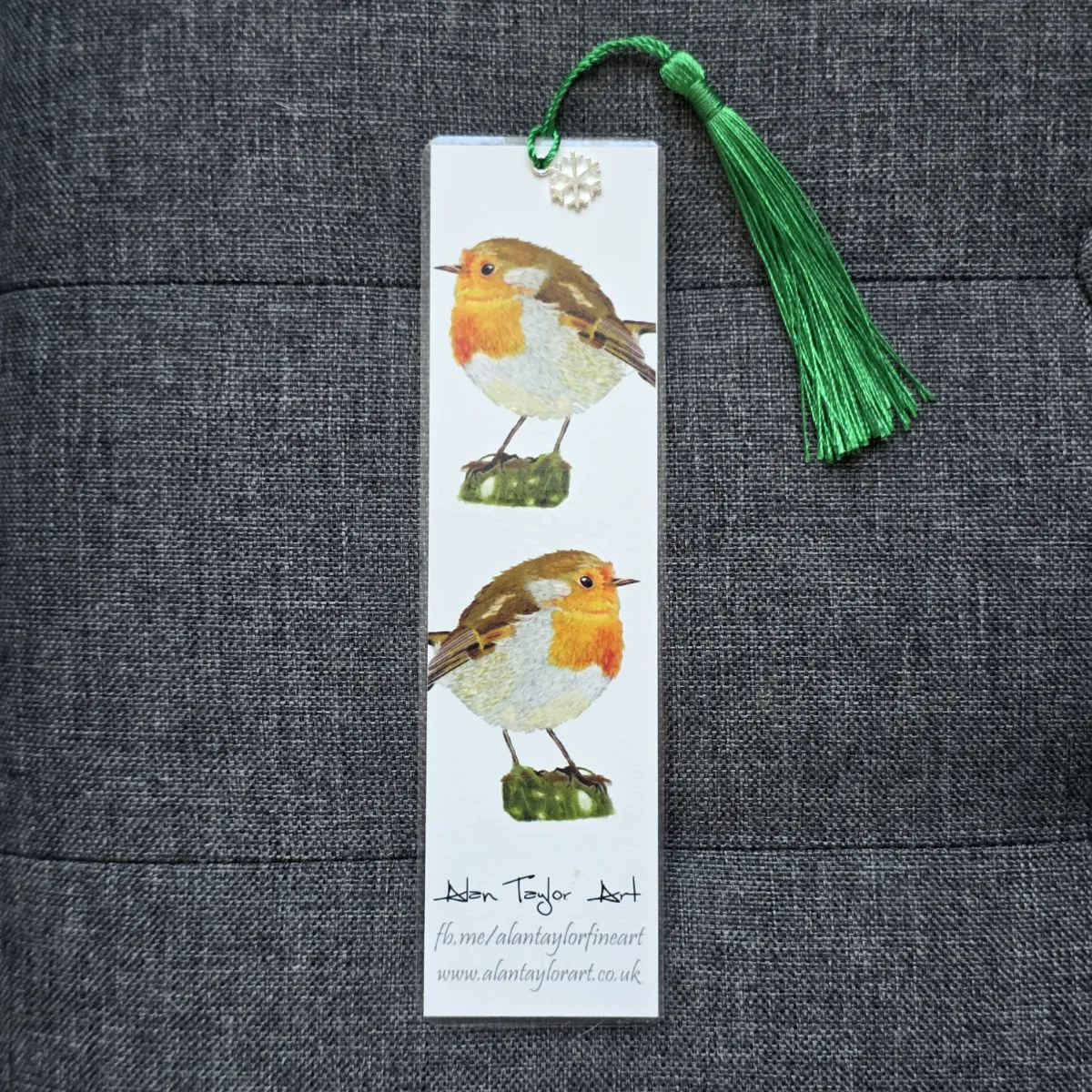 Robin Red Bookmark