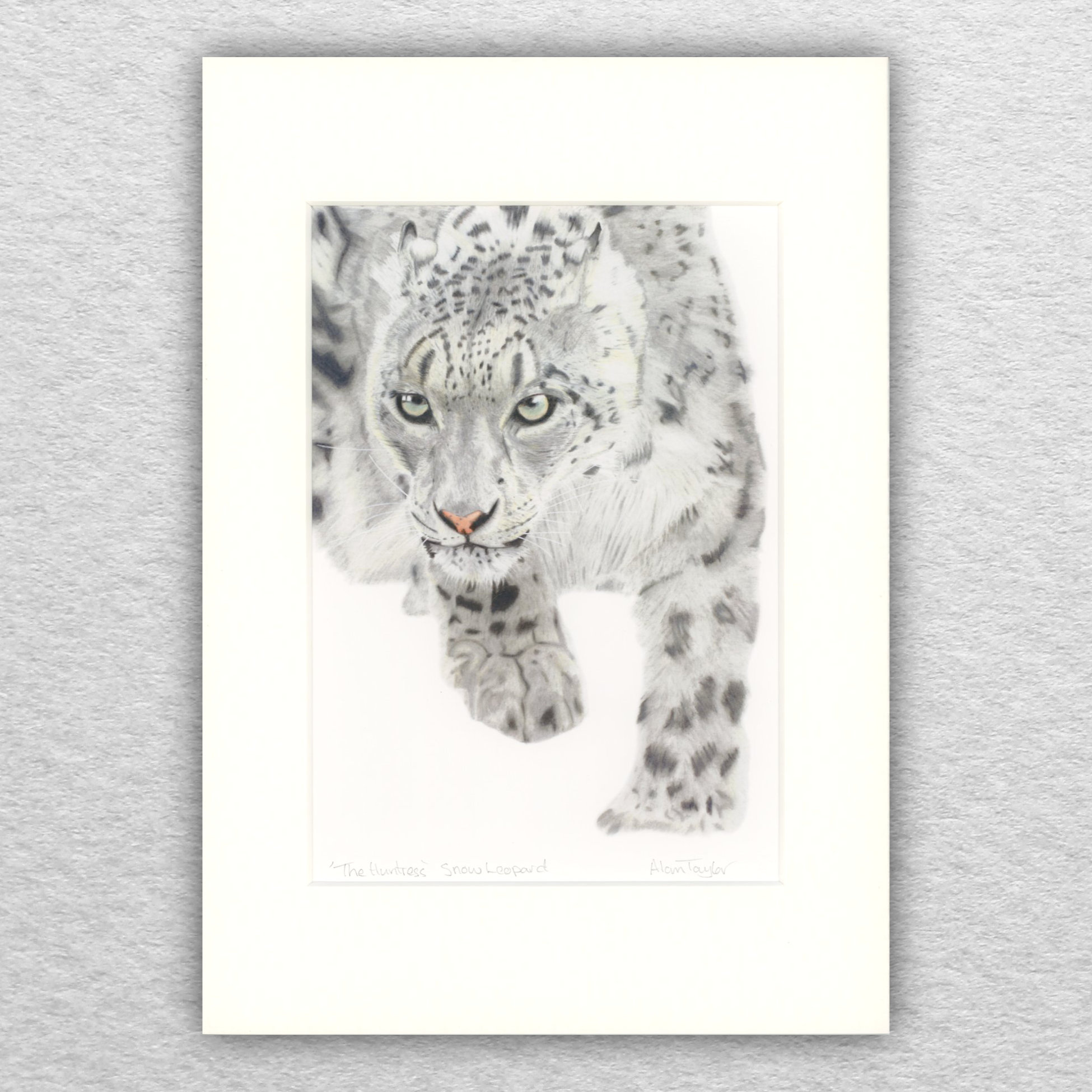 Snow Leopard Print