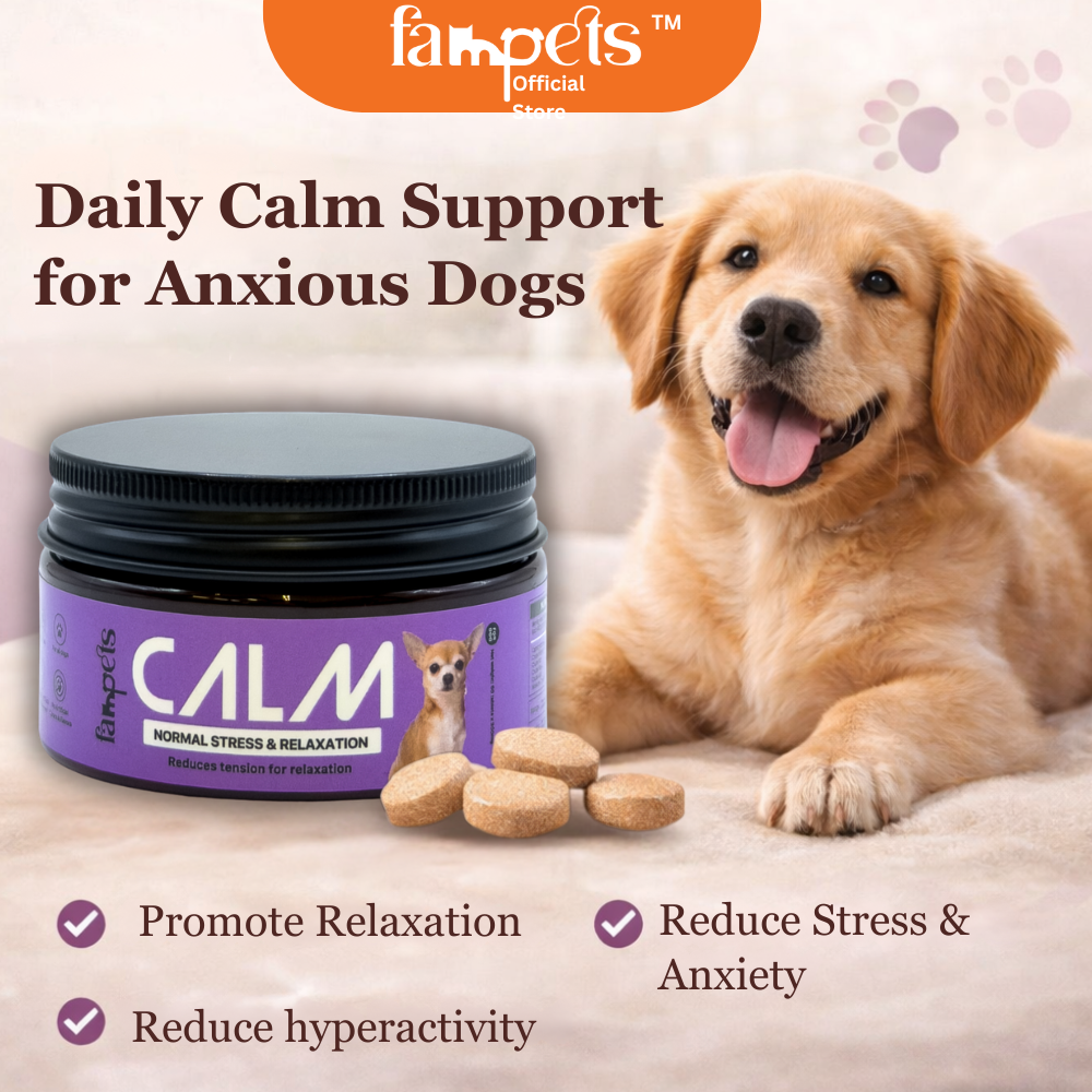 Calm Support Chews for Dogs 60 Tablets