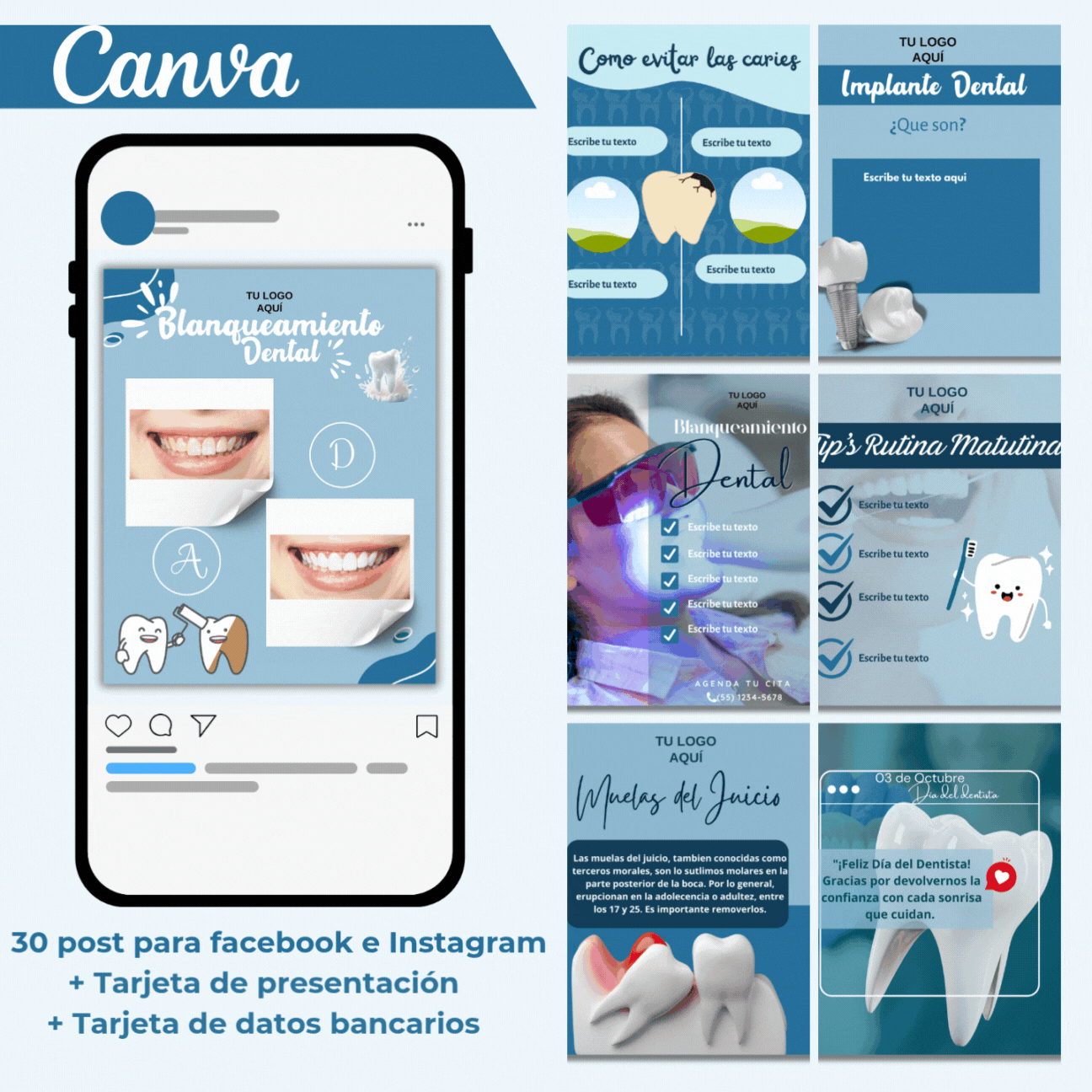  Pack de Diseño Profesional para Dentistas