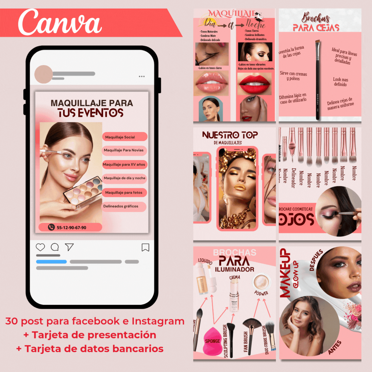 Pack de Diseño para Maquillistas