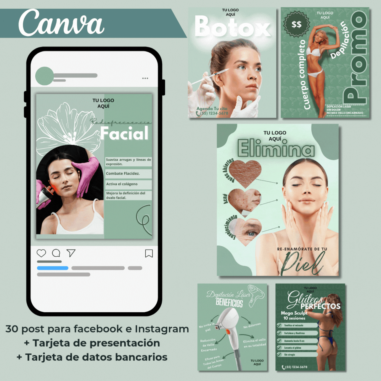 Pack de Diseño Profesional para Spa