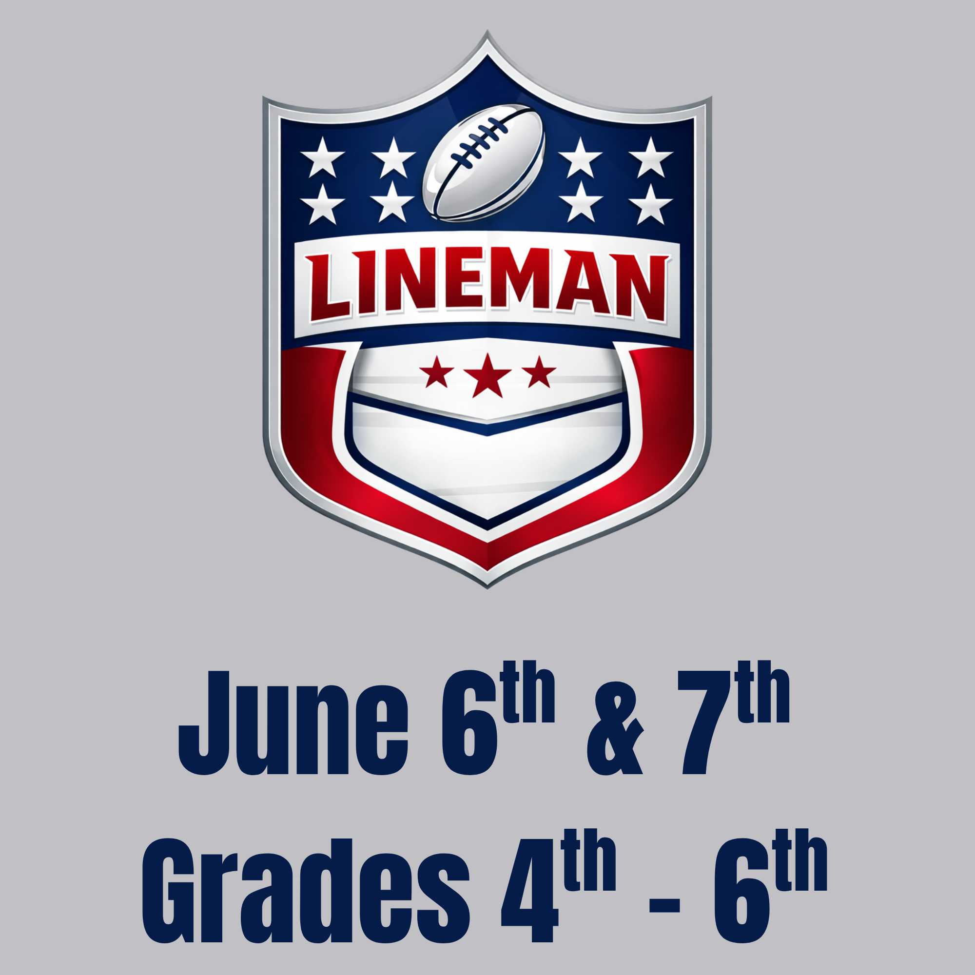 June 6th & 7th Camp Grades 4th-6th