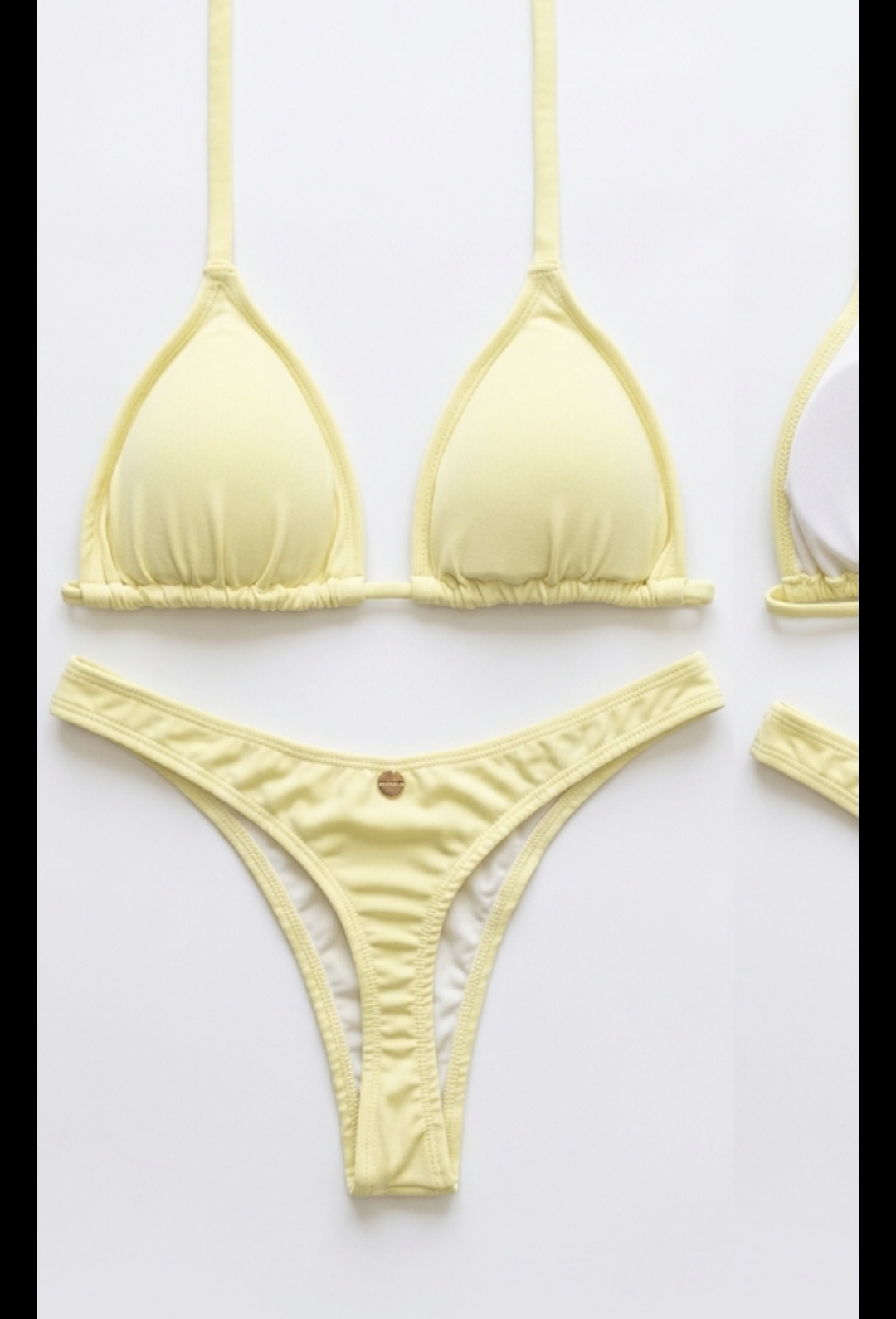 Biquíni Amarelo Claro