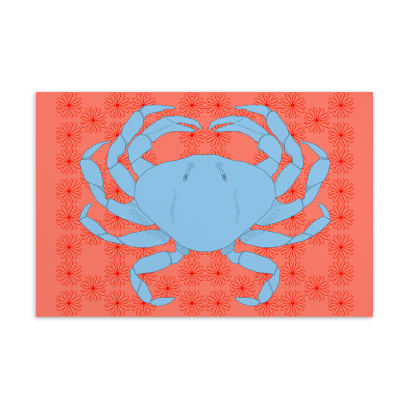 Blue Crab Postcard