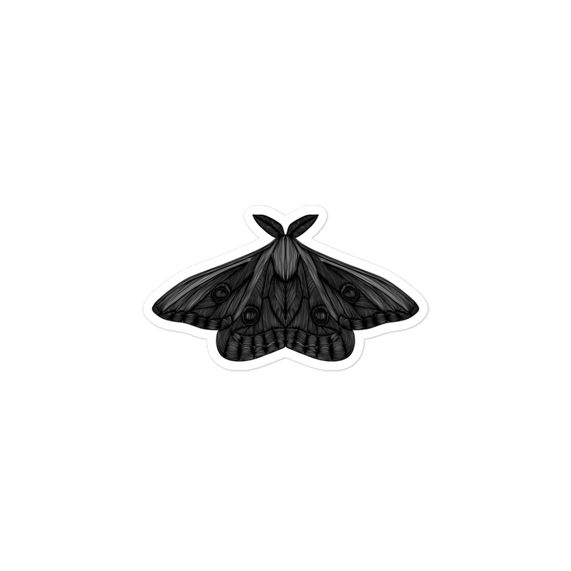 Moth Sticker