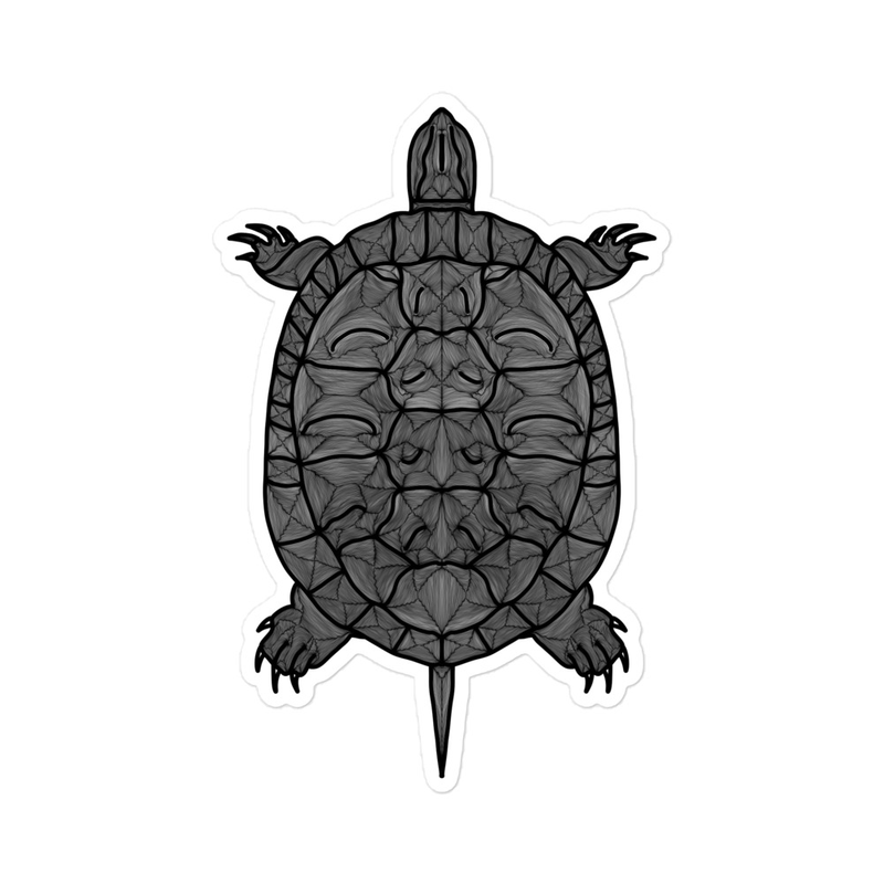 Painted Turtle Stickers