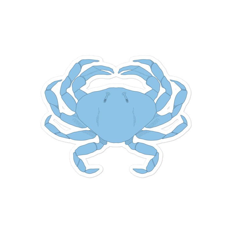 Blue Crab Sticker