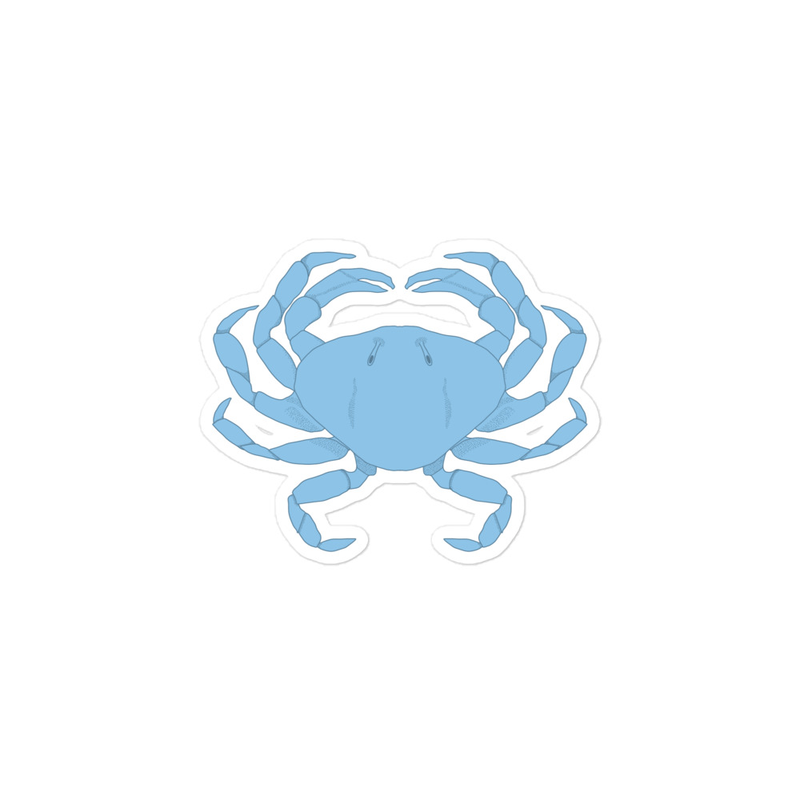 Blue Crab Sticker