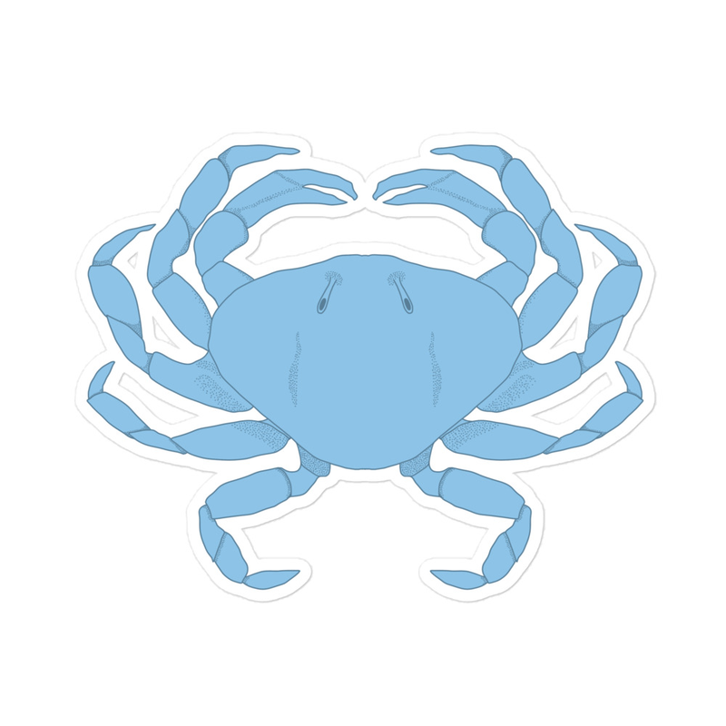 Blue Crab Sticker