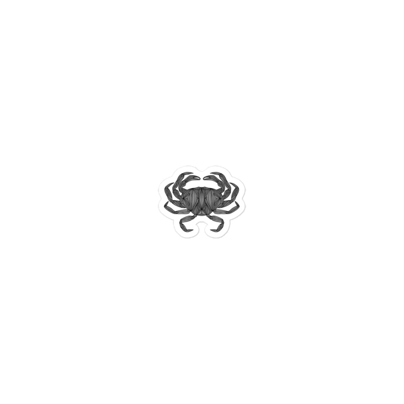 Line Crab Sticker