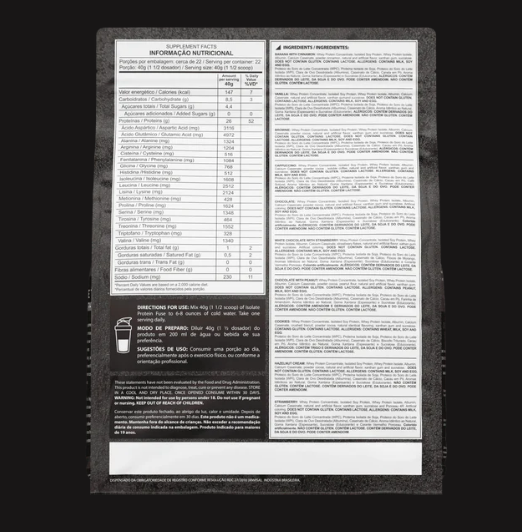 Isolate Protein Fuse Dark Lab 900g - Baunilha