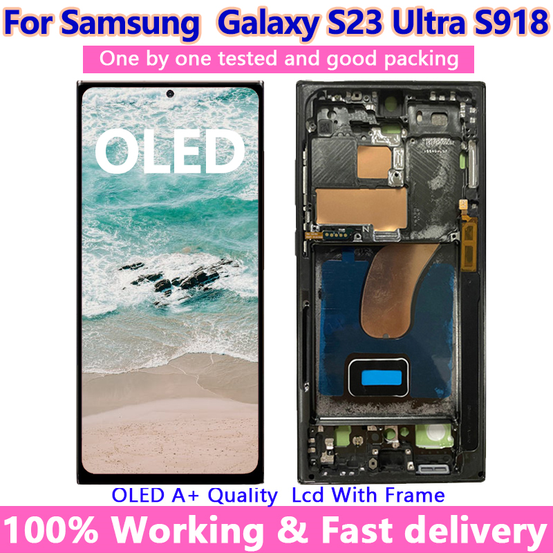 Samsung Galaxy S23 Ultra S918 OLED Screen