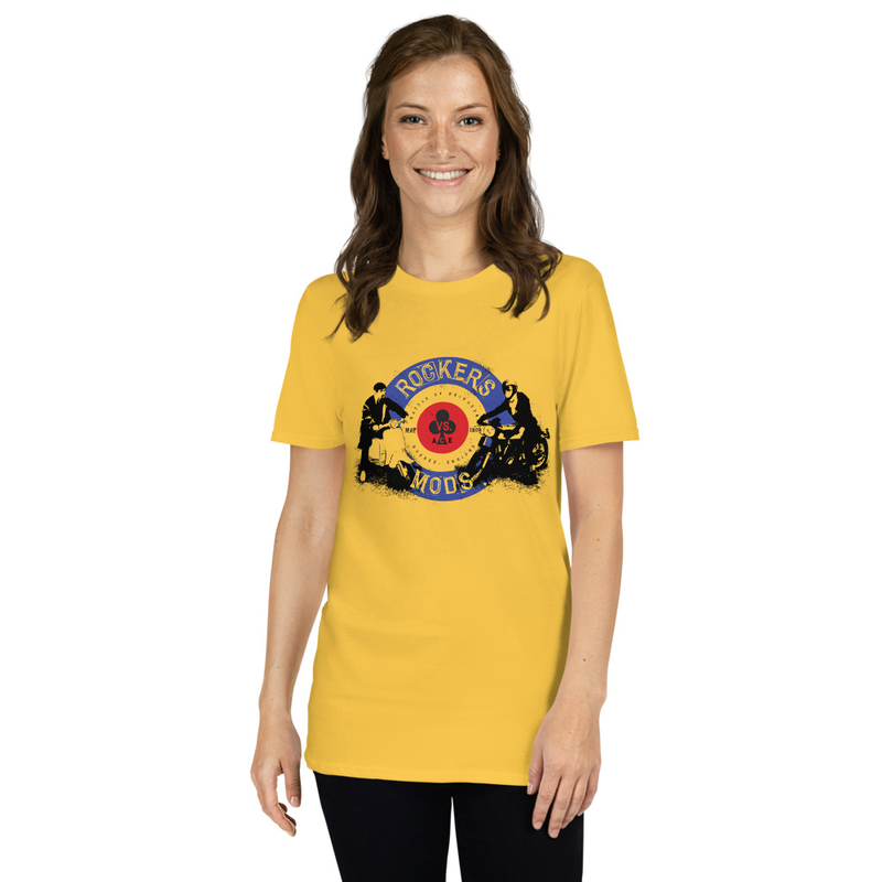 Rockers vs. Mods Unisex T-Shirt