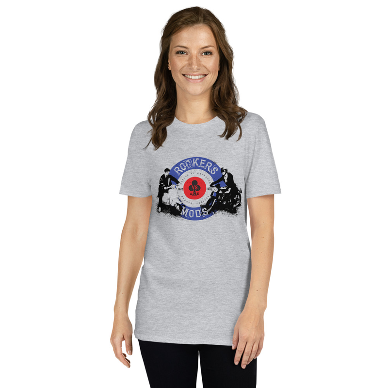 Rockers vs. Mods Unisex T-Shirt