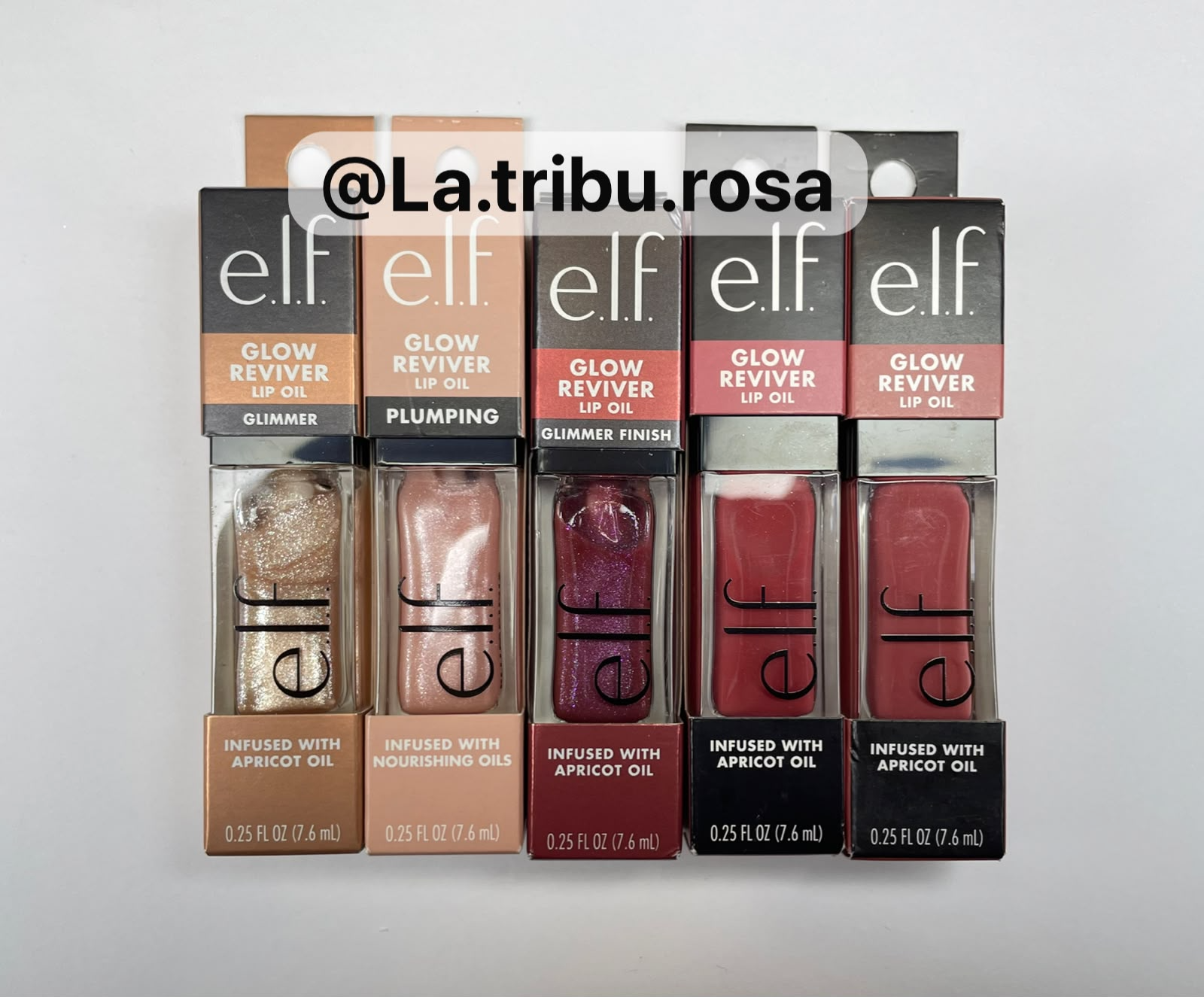 Lote de Lip oil elf 5 pz #JL226