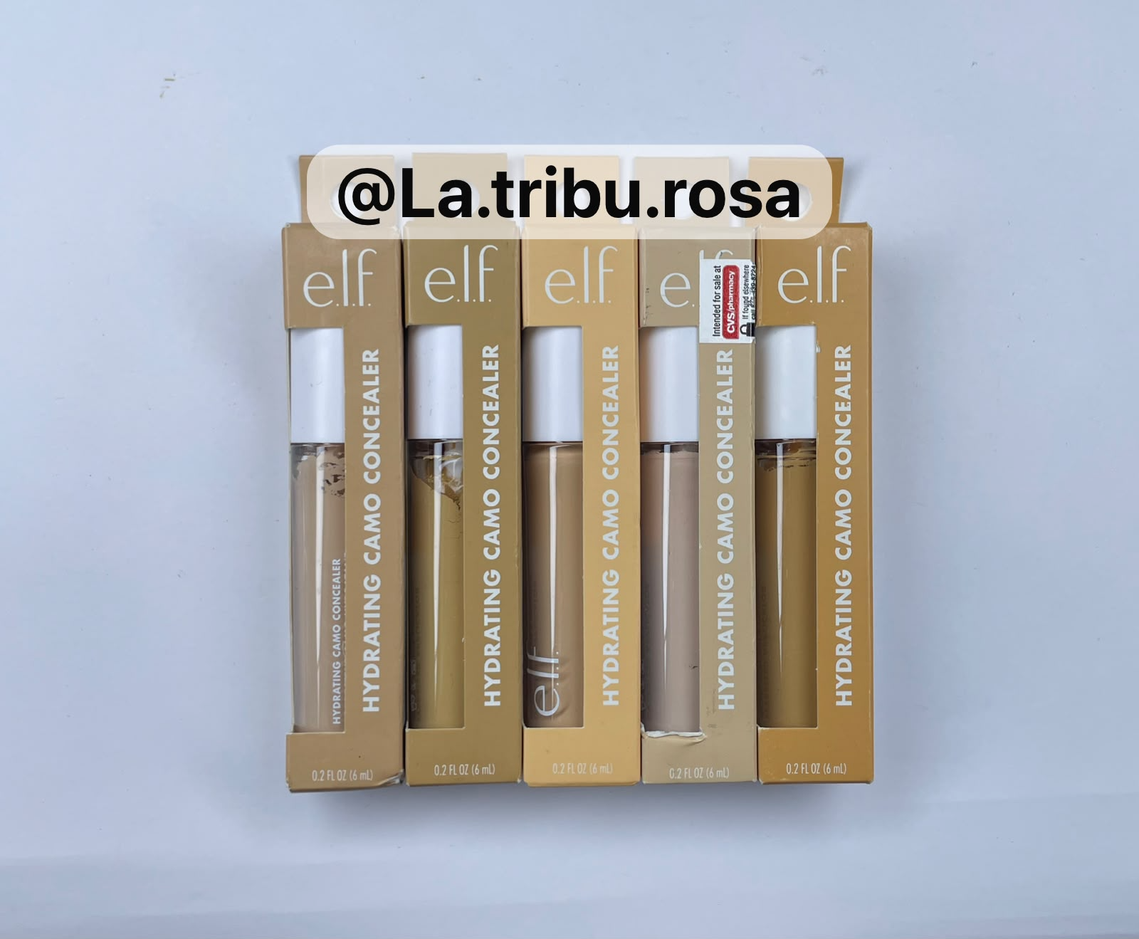 lote de correctores hidratantes elf 5pz #JL303