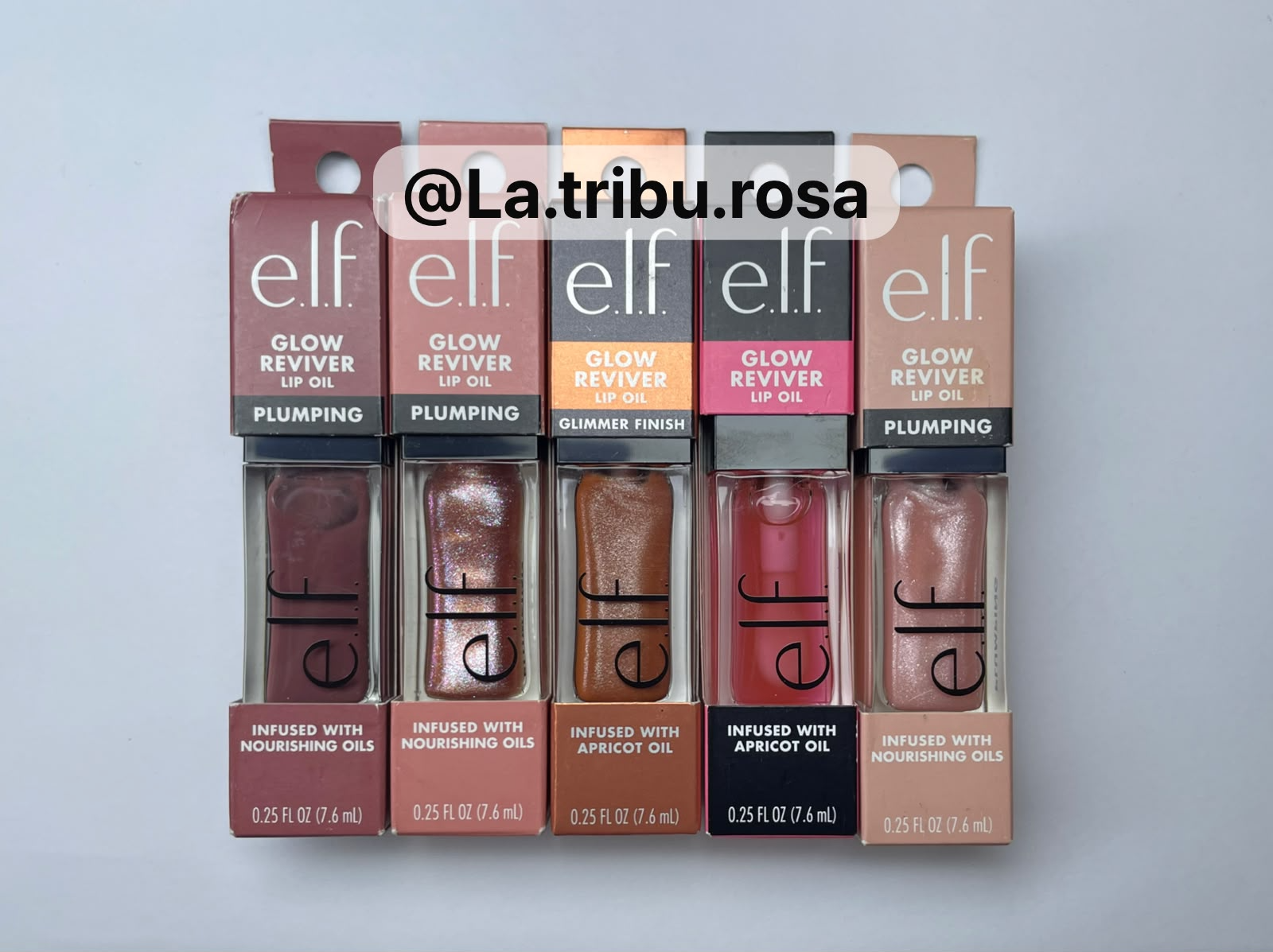 Lote de Lip oil elf 5 pz #JL235