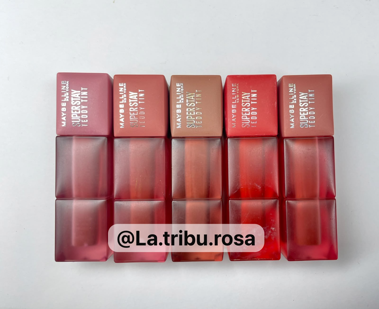 Lote solo Teddy tint 5pz #JL253