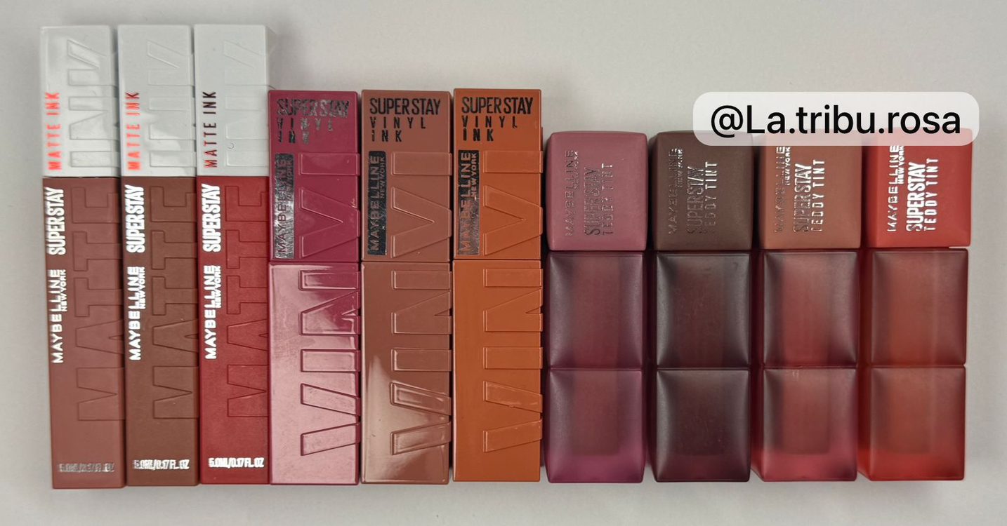 Lote Labial  Maybelline 10pz  #MA252