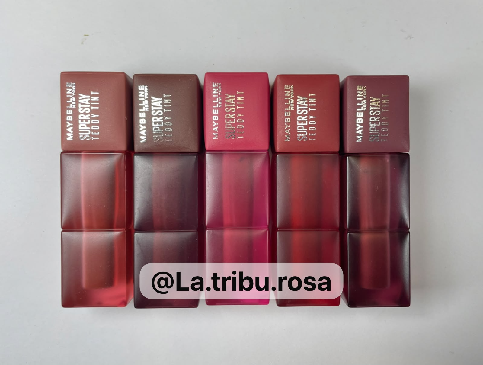 Lote solo Teddy tint 5pz #JL255