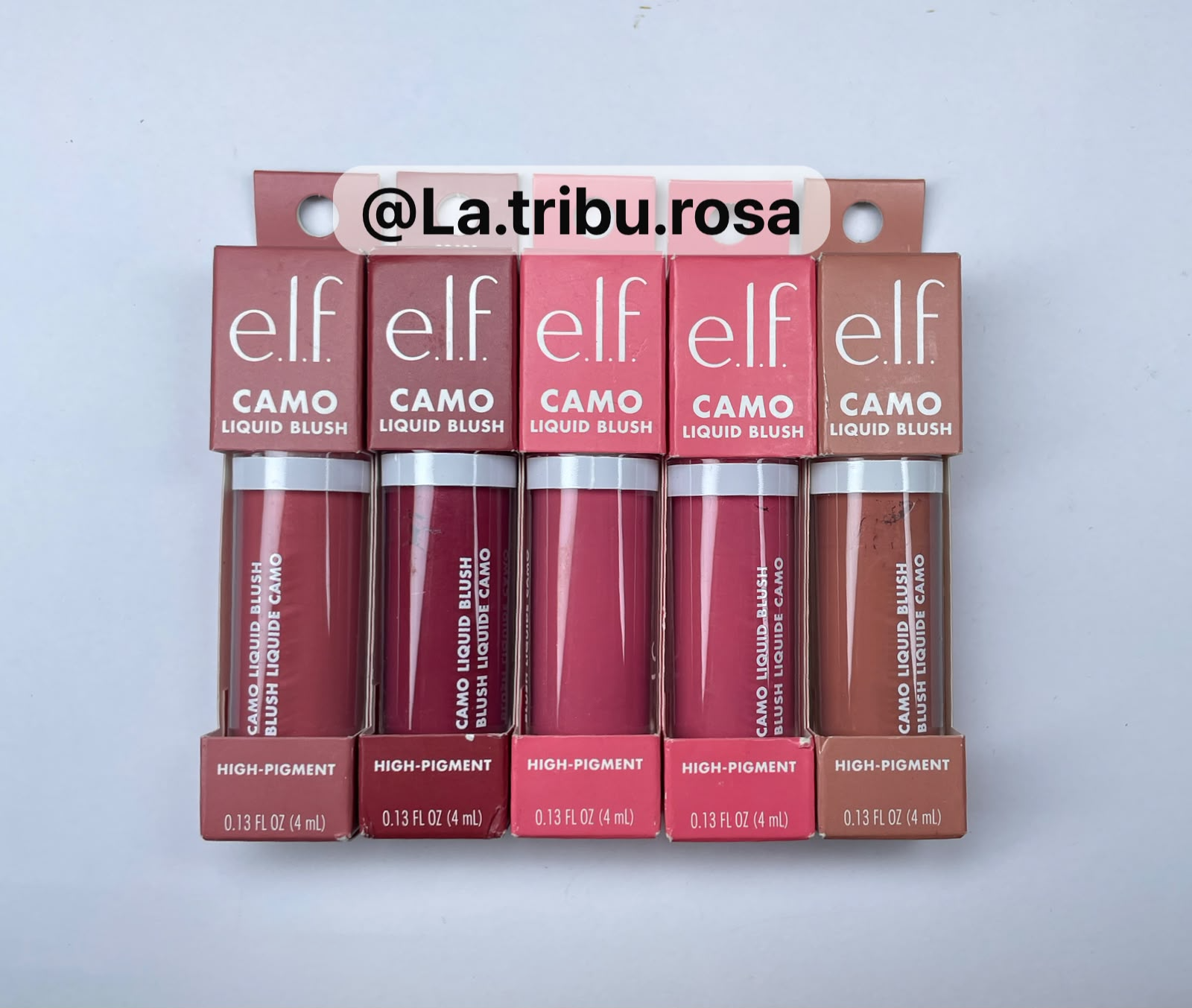 Lote camo blush 5 pz #JL248