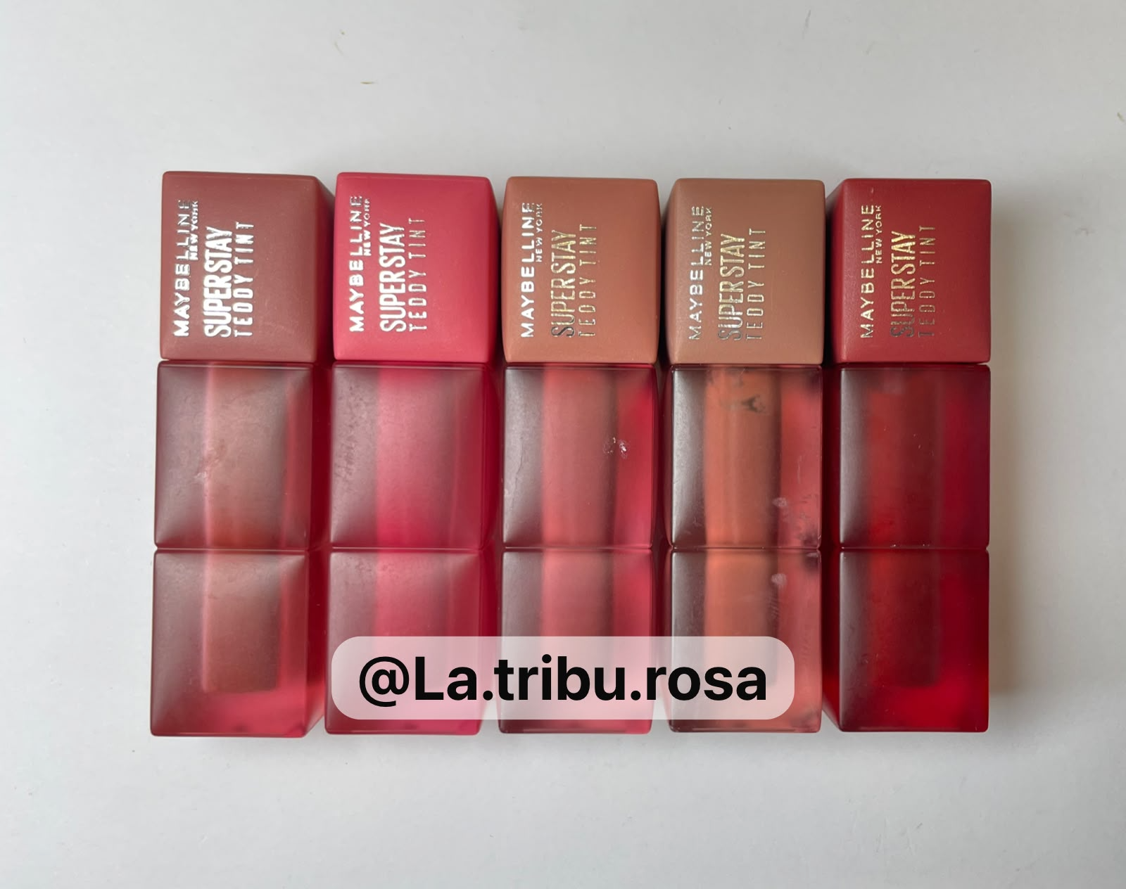 Lote solo Teddy tint 5pz #JL263