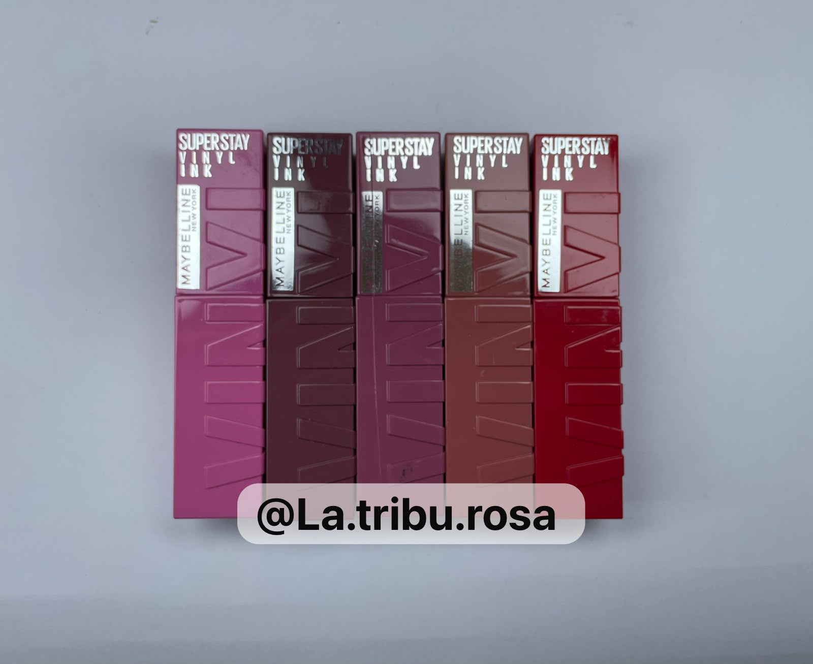 Lote Vinyl de Maybelline labiales 5pz #JL311