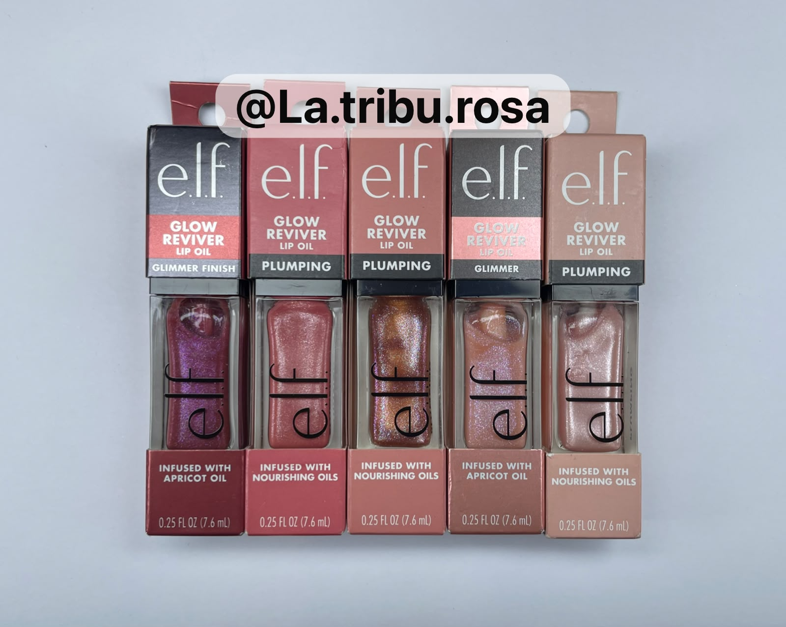 Lote de Lip oil elf 5 pz #JL229