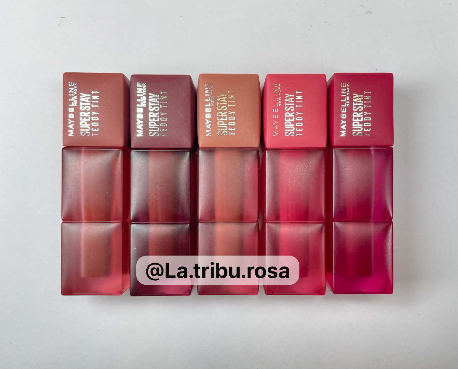 Lote solo Teddy tint 5pz #JL256