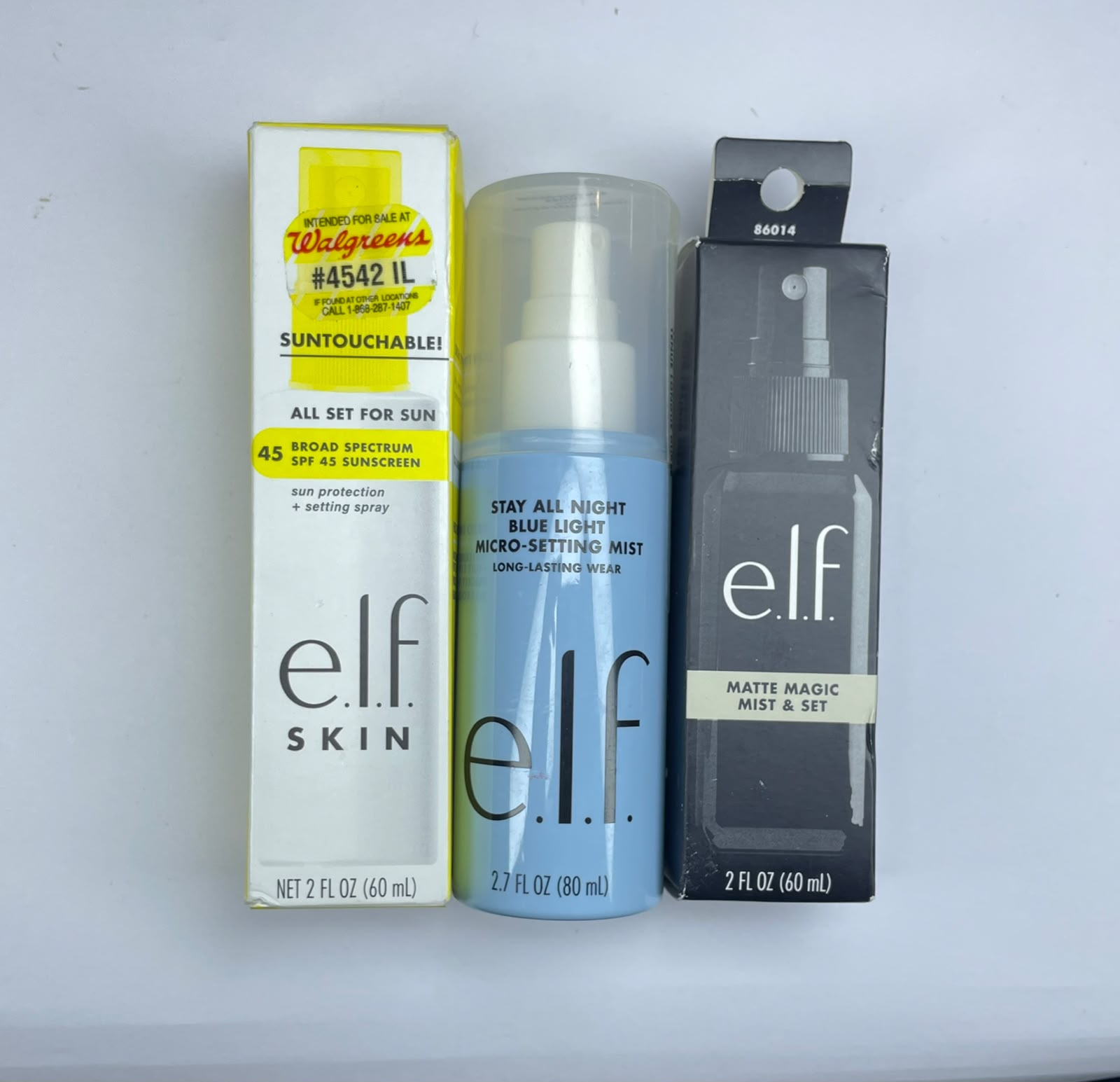 lote fijadores elf 3pz #JL292