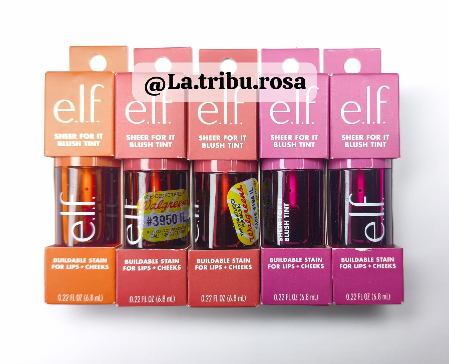 Lote tintas  elf 5 pz #JL215