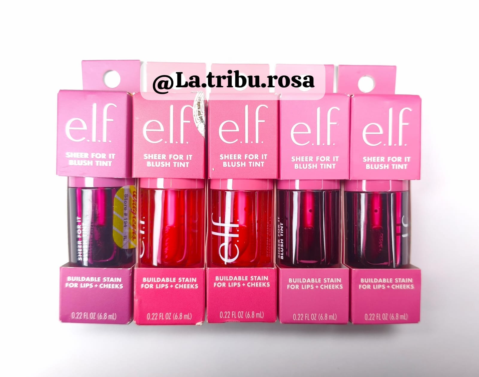 Lote tintas  elf 5 pz #JL218
