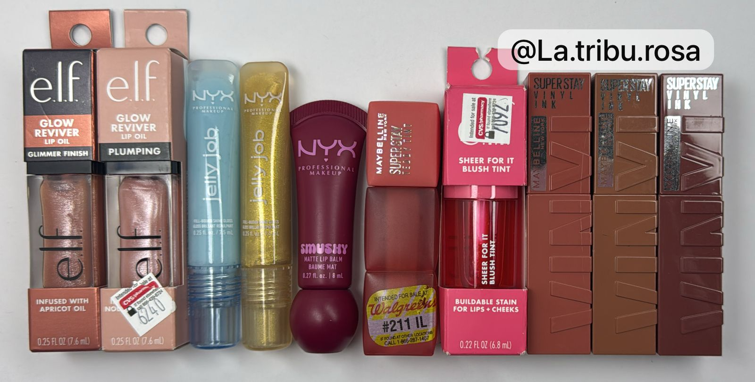 Lote especial de labiales/glosses 10pz #MA247