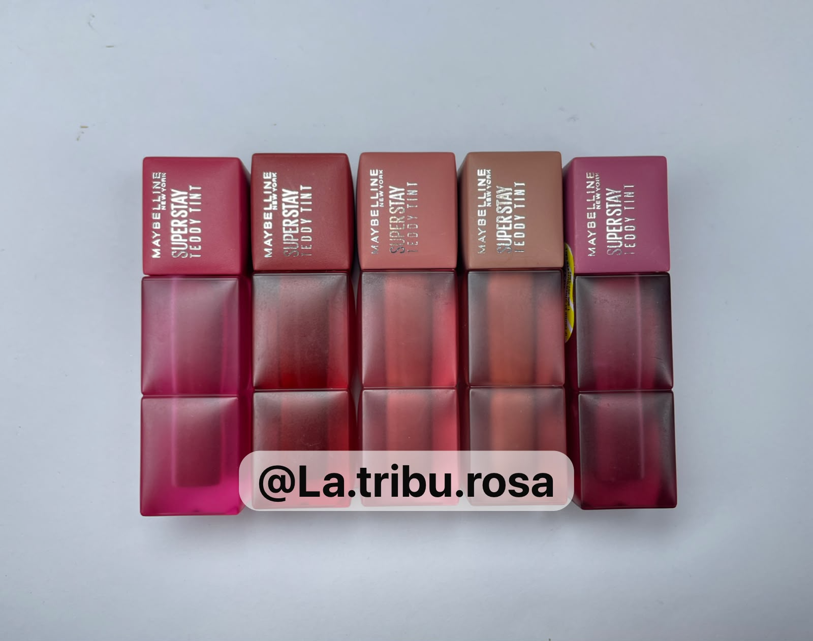 Lote solo Teddy tint 5pz #JL269