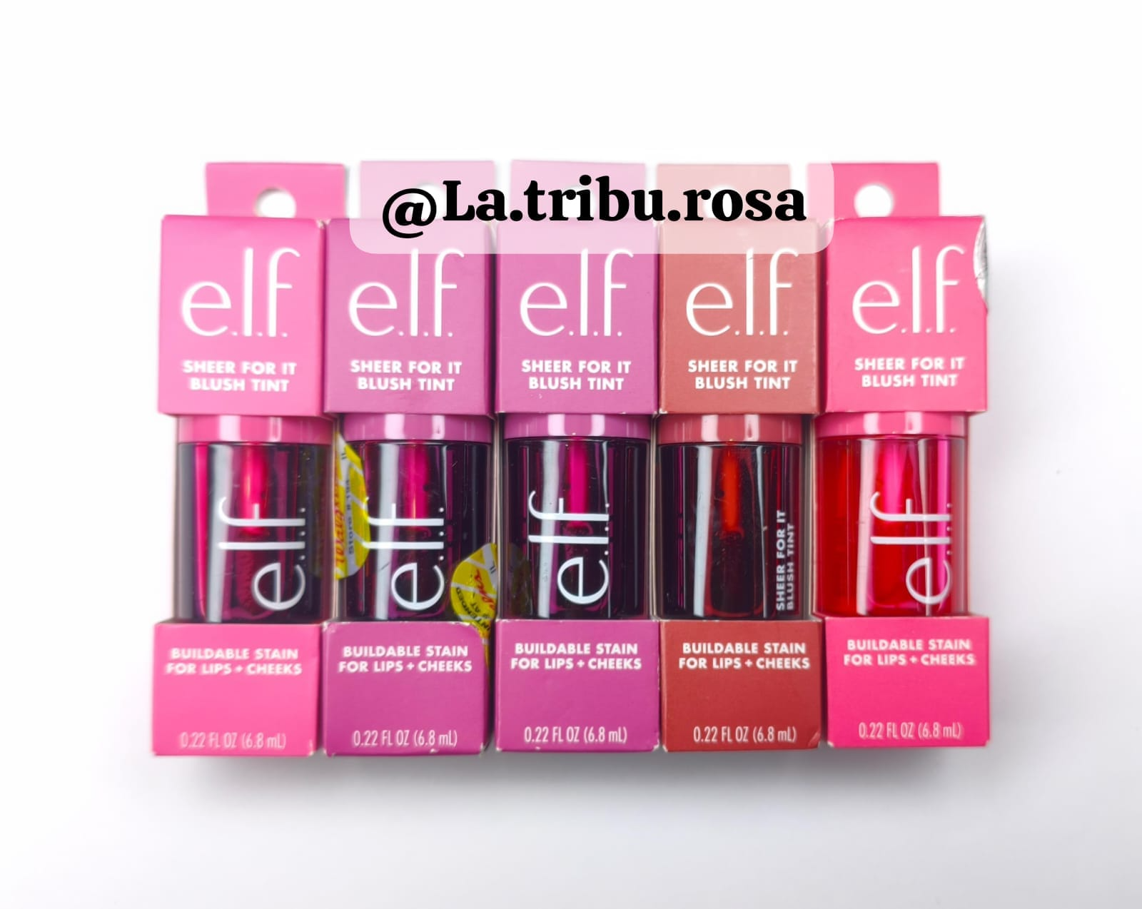 Lote tintas  elf 5 pz #JL210