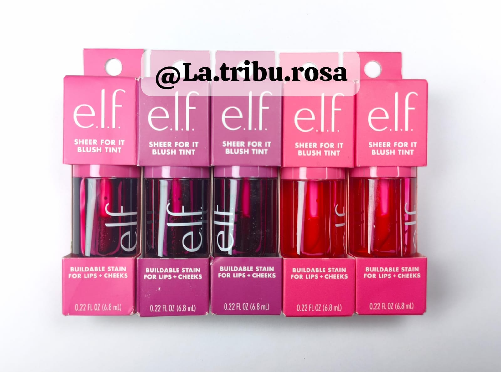 Lote tintas  elf 5 pz #JL217