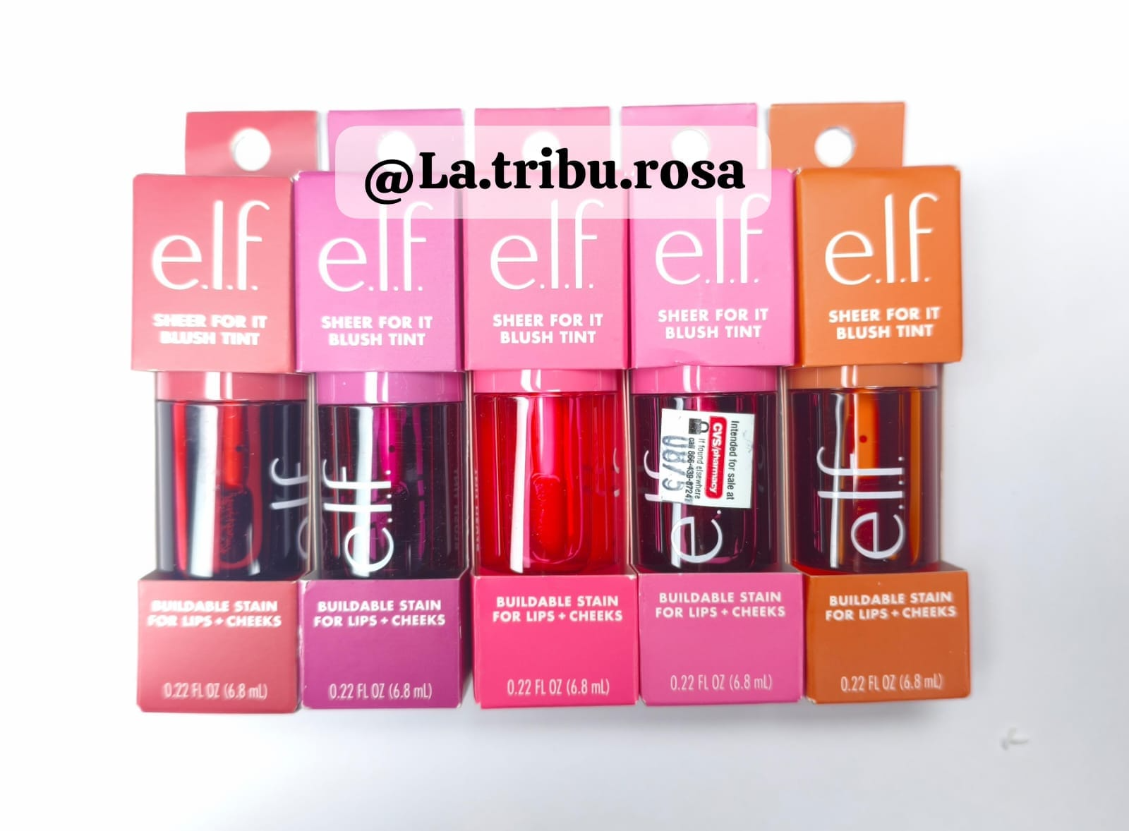 Lote tintas  elf 5 pz #JL208