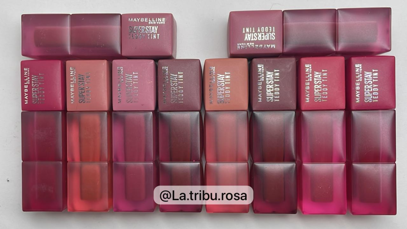 Lote solo Teddy tint 10pz #A252