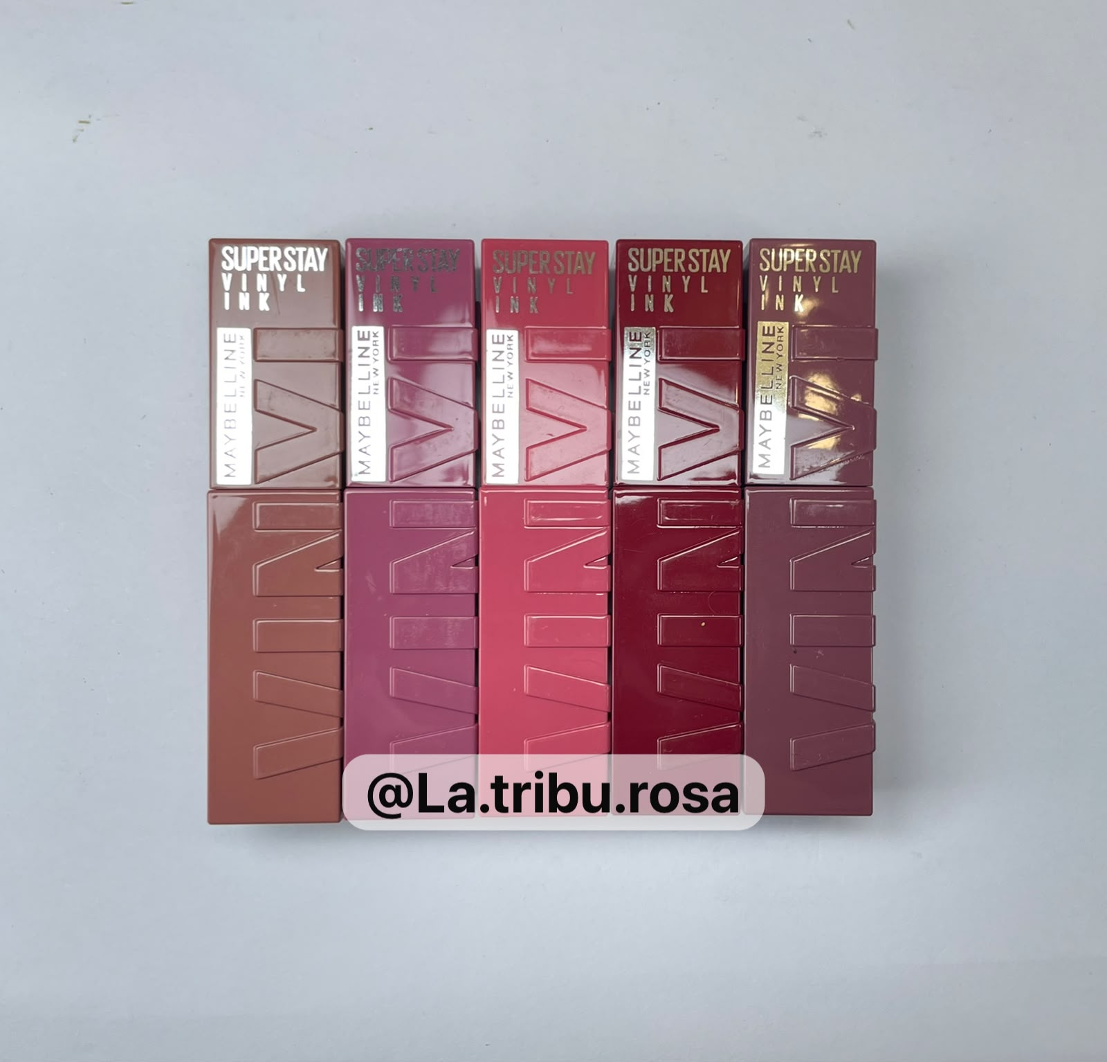 Lote Vinyl de Maybelline labiales 5pz #JL313