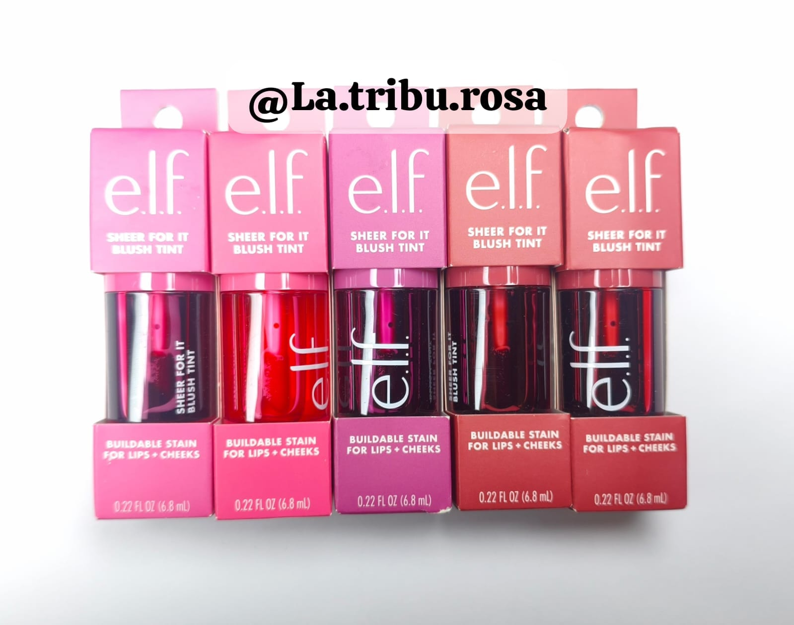 Lote tintas  elf 5 pz #JL209