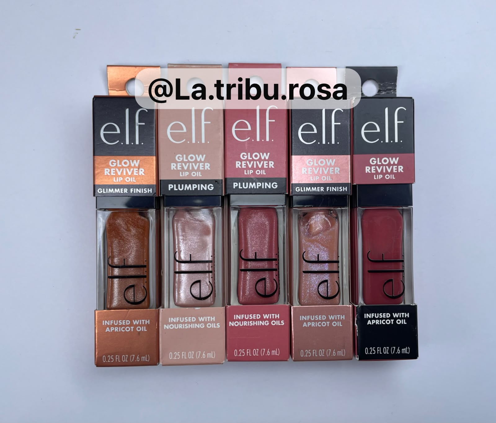 Lote de Lip oil elf 5 pz #JL231