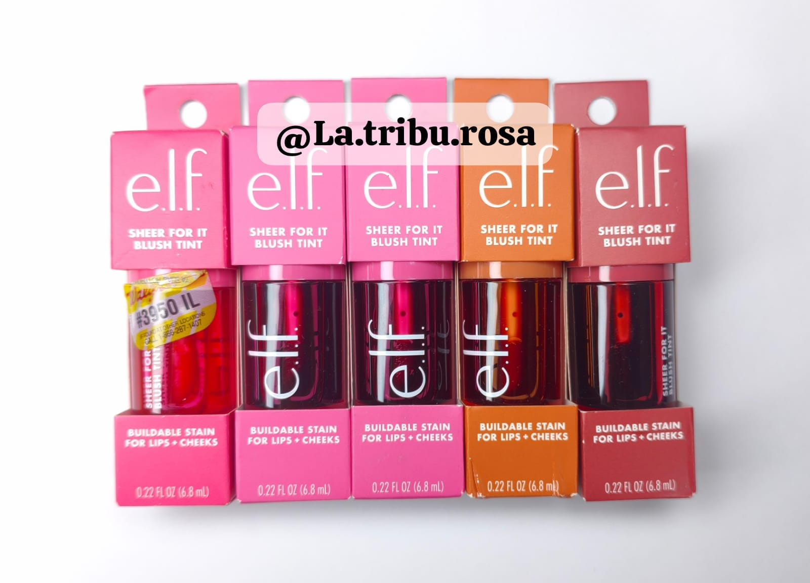 Lote tintas  elf 5 pz #JL211